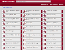 Tablet Screenshot of nhacchuongmp3.com